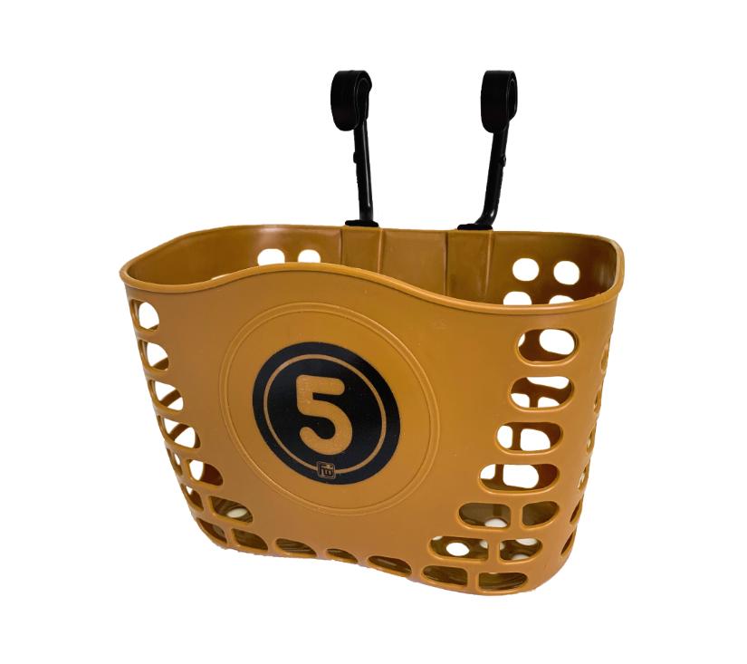 Funny Wheels košarica za bicikl smeđa