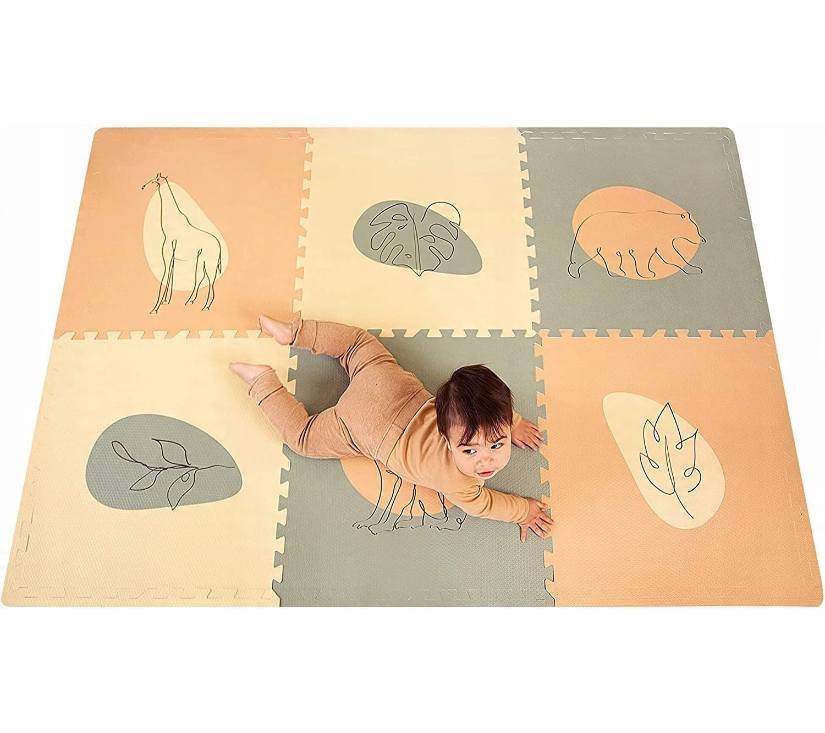 Hakuna podloga puzzle za djecu XXL 180 x 120 cm džungla