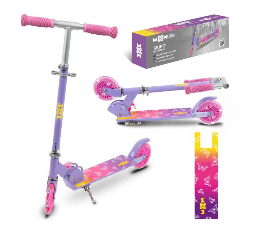 Kidwell WXM sklopivi romobil za djecu, Skipo leptir