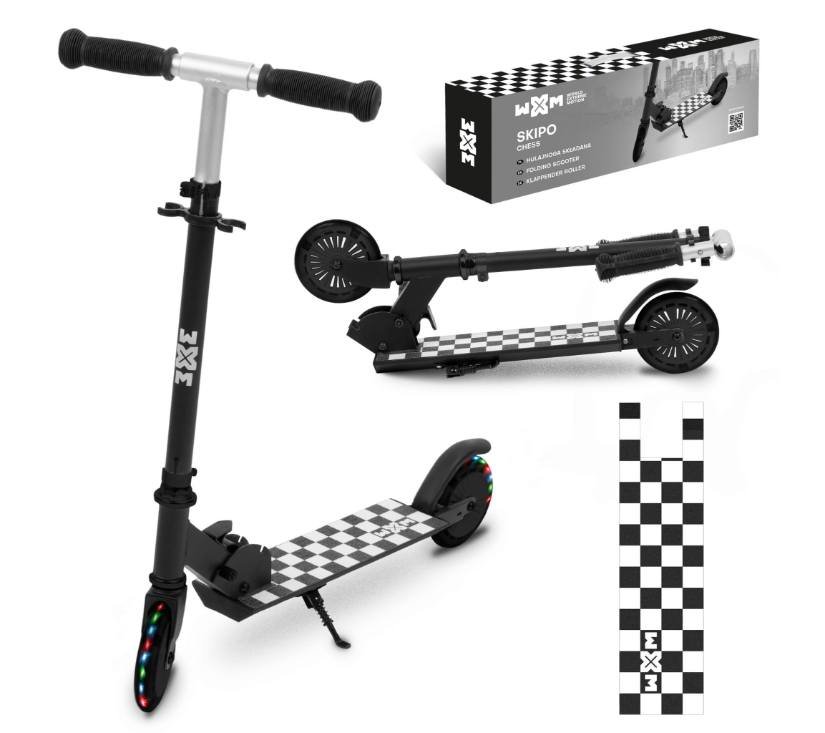 Kidwell WXM sklopivi romobil za djecu, Skipo šah