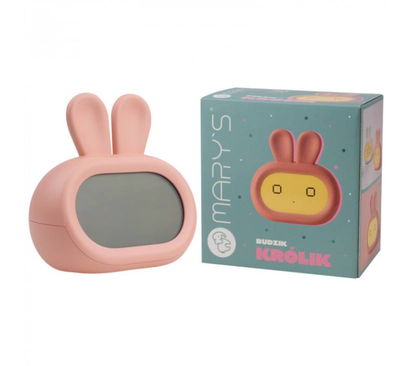MARY'S budilica u obliku zeca, roza