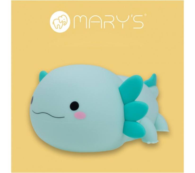MARY'S led noćno svijetlo Axolotl, plavi