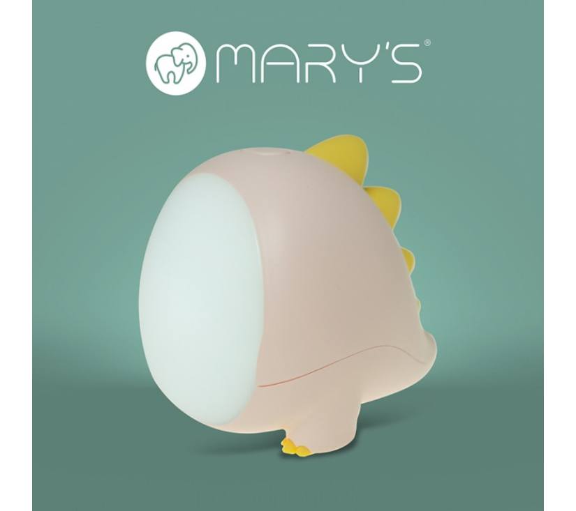 MARY'S led noćno svijetlo dinosaur, rozi