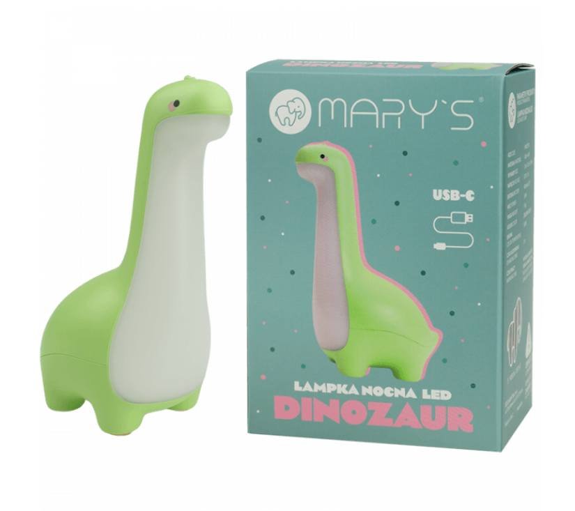 MARY'S led noćno svijetlo dinosaur, zeleni