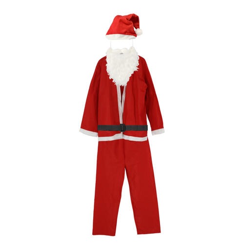 Muški 5-dijelni kostim Djed Mraz