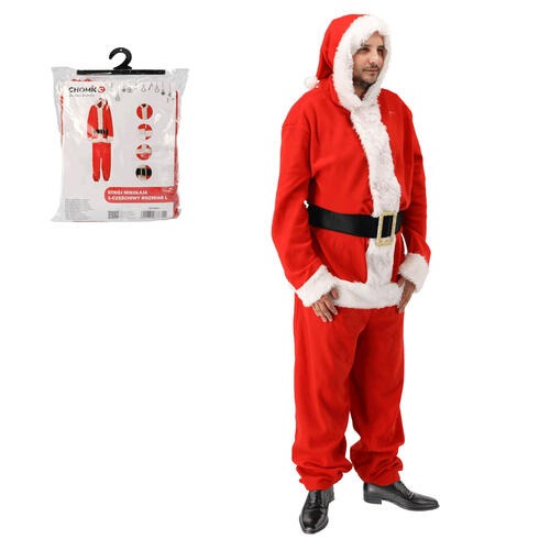 Muški jednodijelni kostim Djed Mraz, vel. L