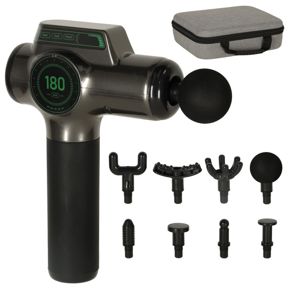 Masažer tijela i leđa s 8 nastavaka