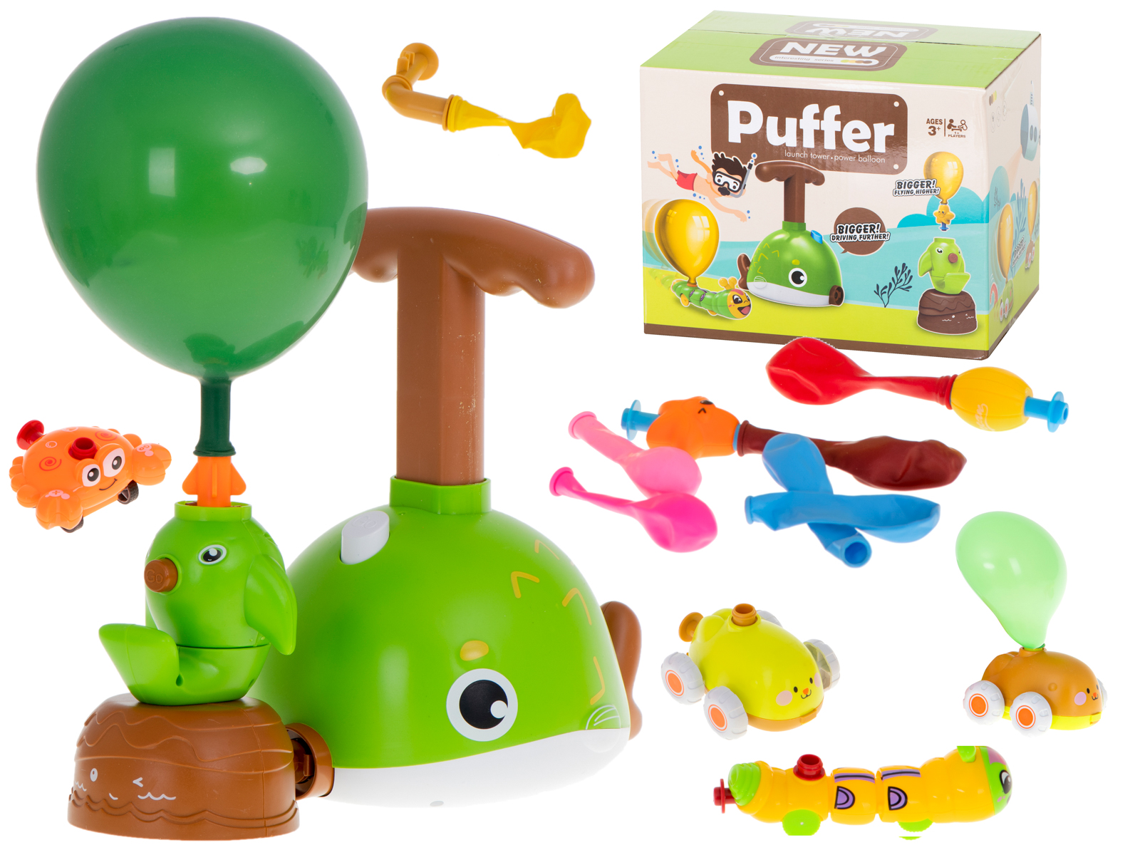 Aerodinamični autići bacači balona riba