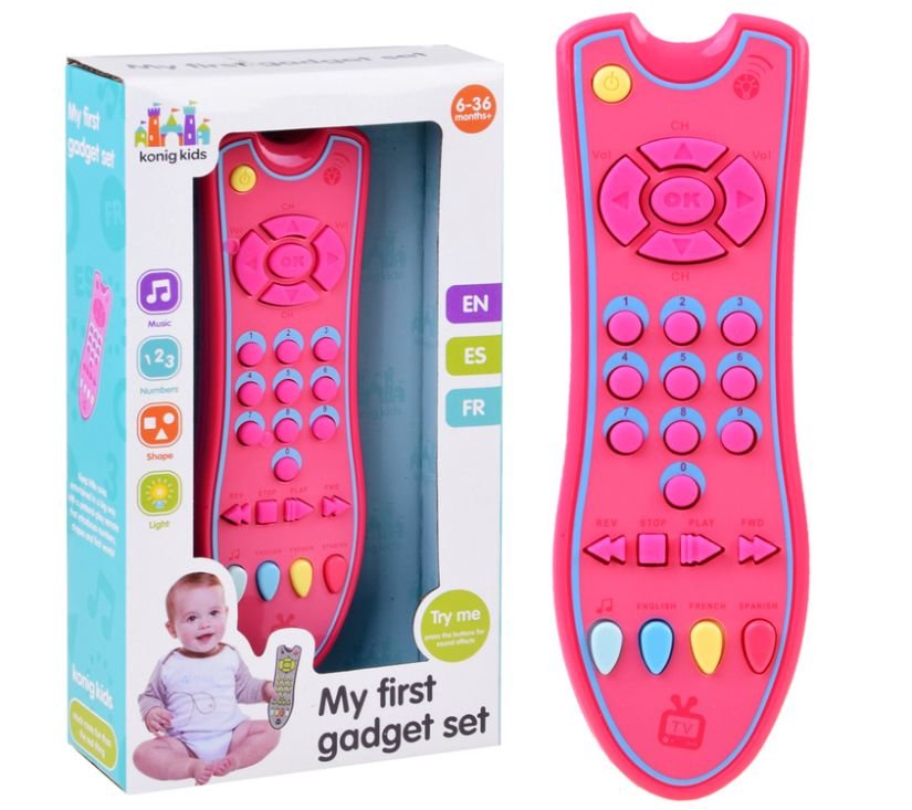 Interaktivni daljinski upravljač za TV rozi ZA4433