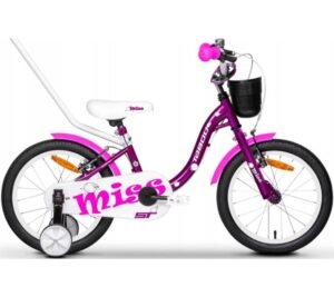 Tabou dječji bicikl Miss 16" ljubičasto bijeli