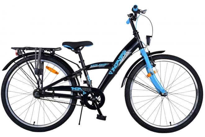 Volare dječji bicikl Thombike 24" crno plavi 3 brzine
