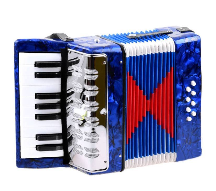 Velika dječja harmonika, plava