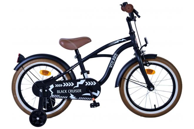 Volare Cruiser dječji bicikl 16" crni 