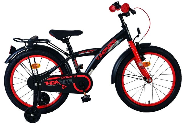Volare dječji bicikl Thombike 18″ crno-crvene boje