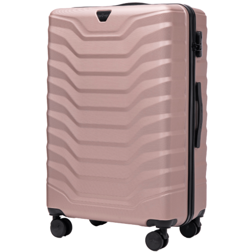 Wings veliki kofer od ABS materijala veličina L rozo zlatni