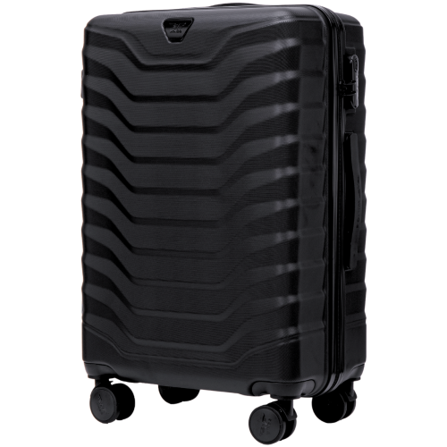 Wings srednji kofer od ABS materijala veličina M crni