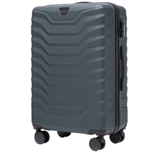 Wings srednji kofer od ABS materijala veličina M tamnozeleni