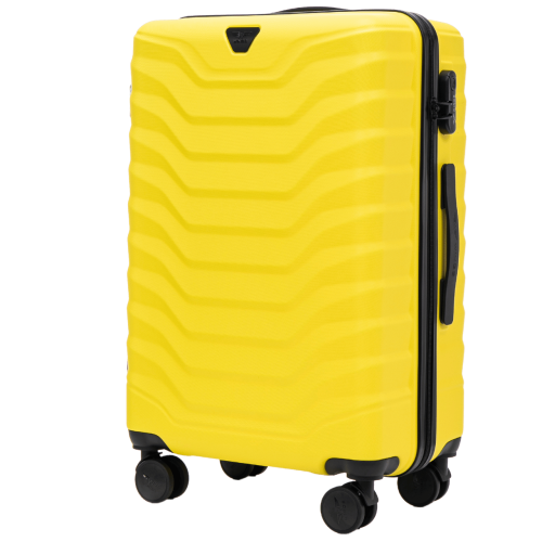 Wings srednji kofer od ABS materijala veličina M žuti