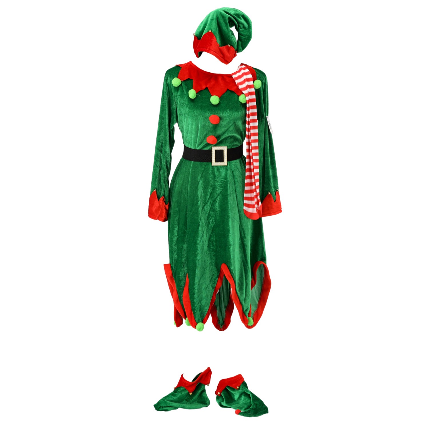 Ženski 5-dijelni kostim vilenjak