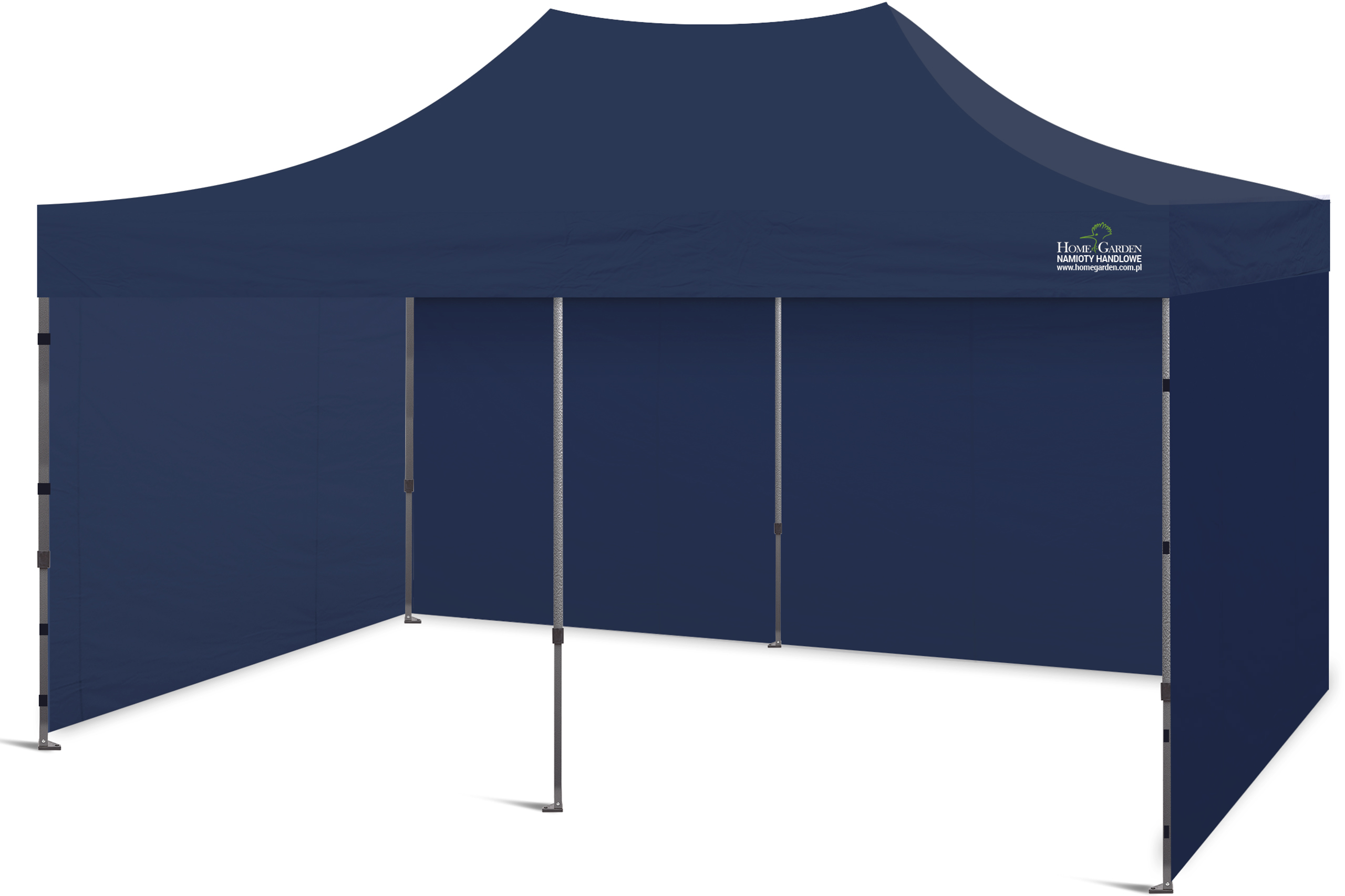 Komercijalni šator 600 x 300 cm tamnoplave boje