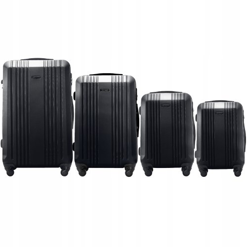 Wings set od četiri kofera Kestrel tamno sivi