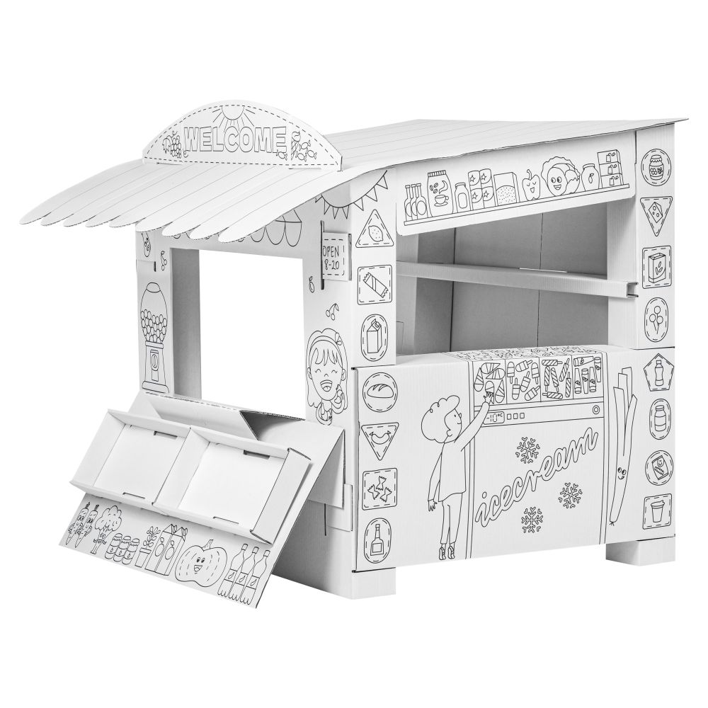 Štand - igračka za bojanje od kartona