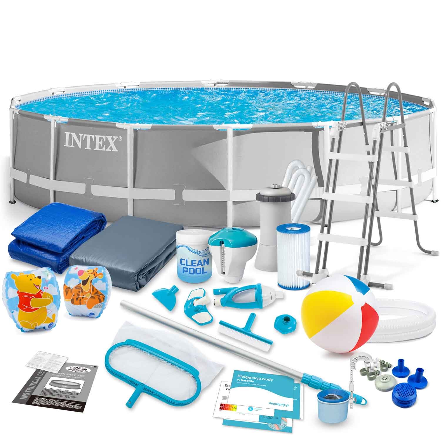 Intex montažni vrtni bazen 427 x 107 cm 21u1