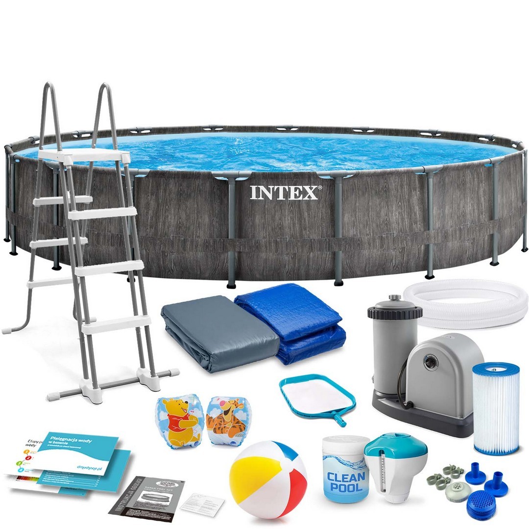 Intex montažni okvirni vrtni bazen 549 x 122 cm 18u1
