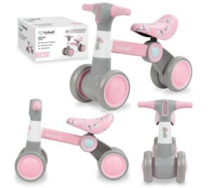 Dječji bicikl bez pedala Petito Bunny roza