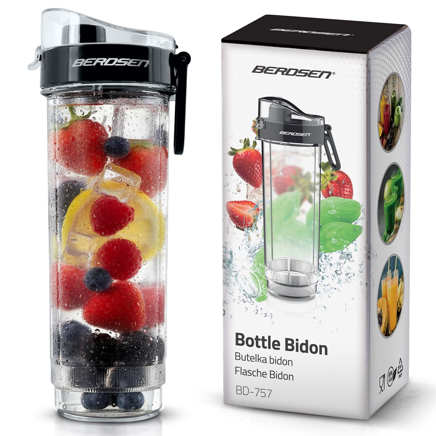 Berdsen boca za vodu BEZ BPA 570 ml