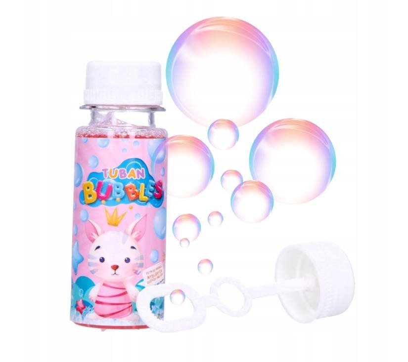 Tekućina za mjehuriće od sapunice roza 60 ml