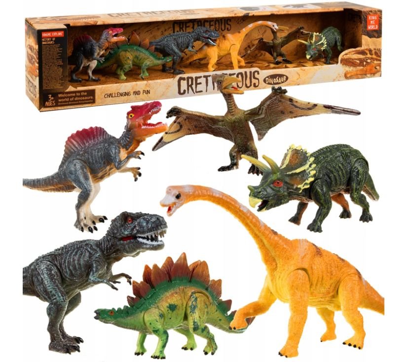 Šareni set figurica dinosaura 6kom.