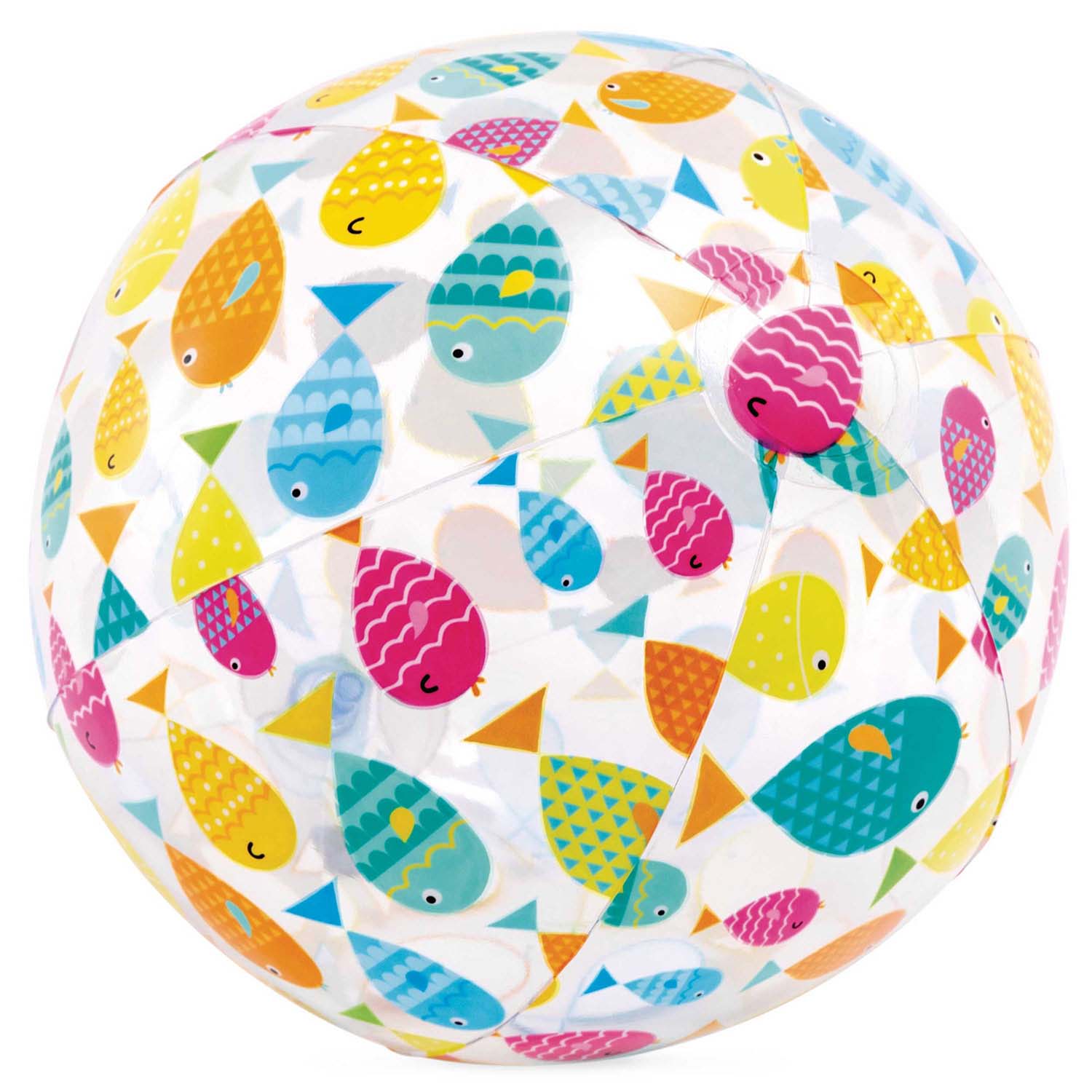 Lopta za plažu 'Vesele ribice' 51 cm – Intex 59040