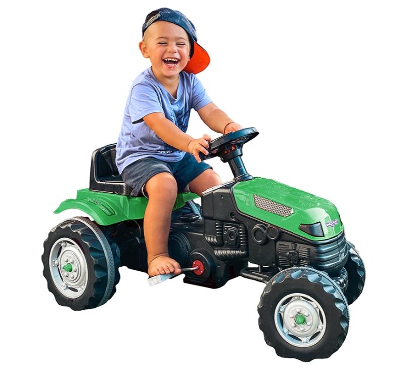 Woopie traktor s pedalama - zeleni 