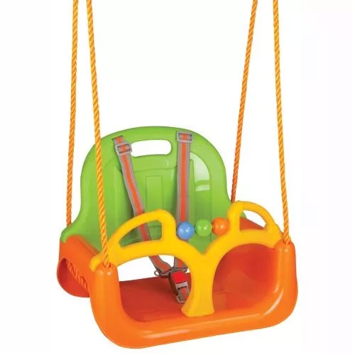 Woopie ljuljačka 3 u 1 - narančasto - zelena