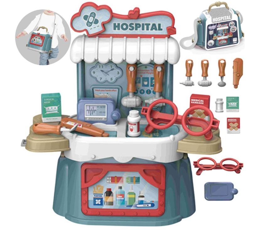 Woopie set malog liječnika, kofer 3 u 1 