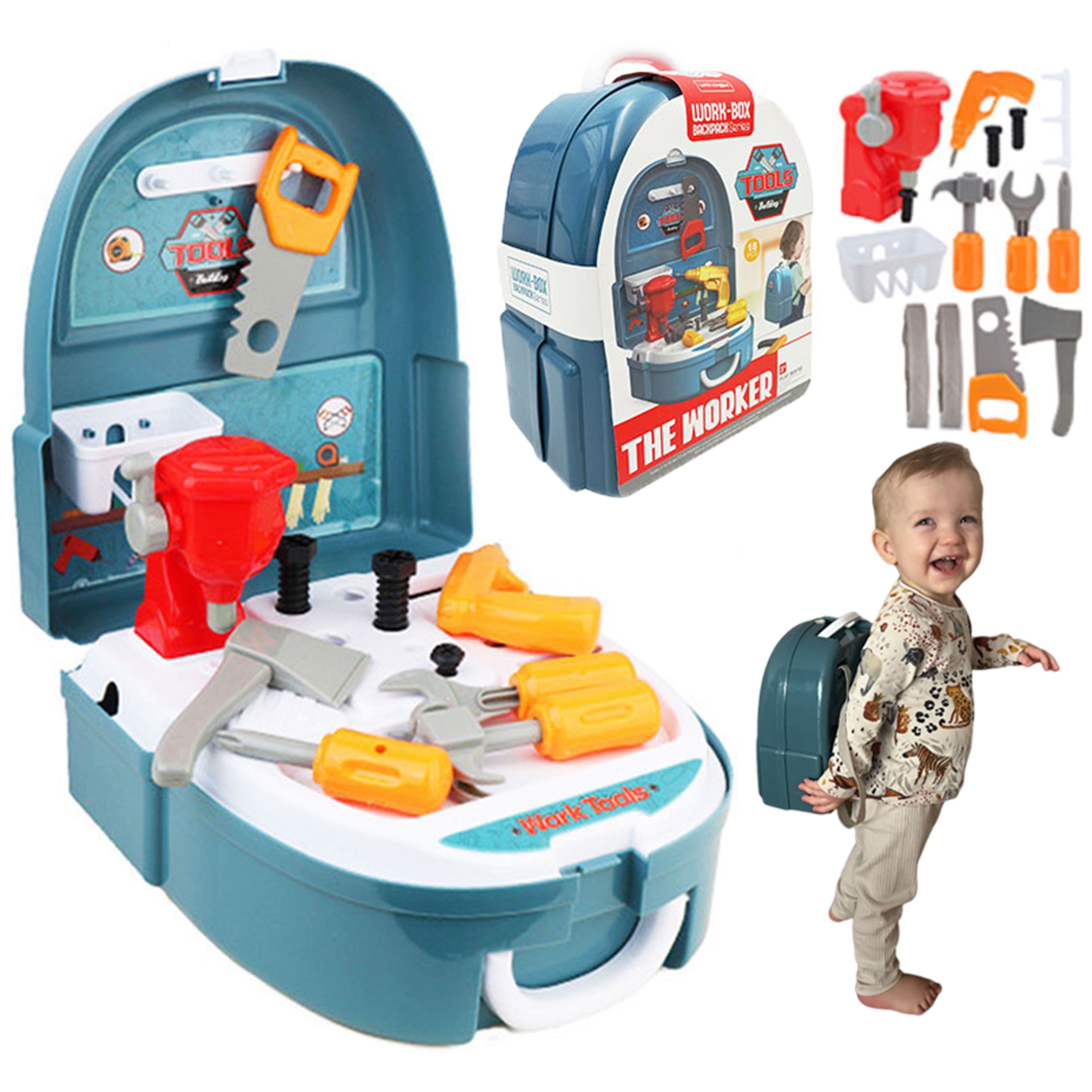 WOOPIE Little DIY Kit Radionica u ruksaku 18 kom.