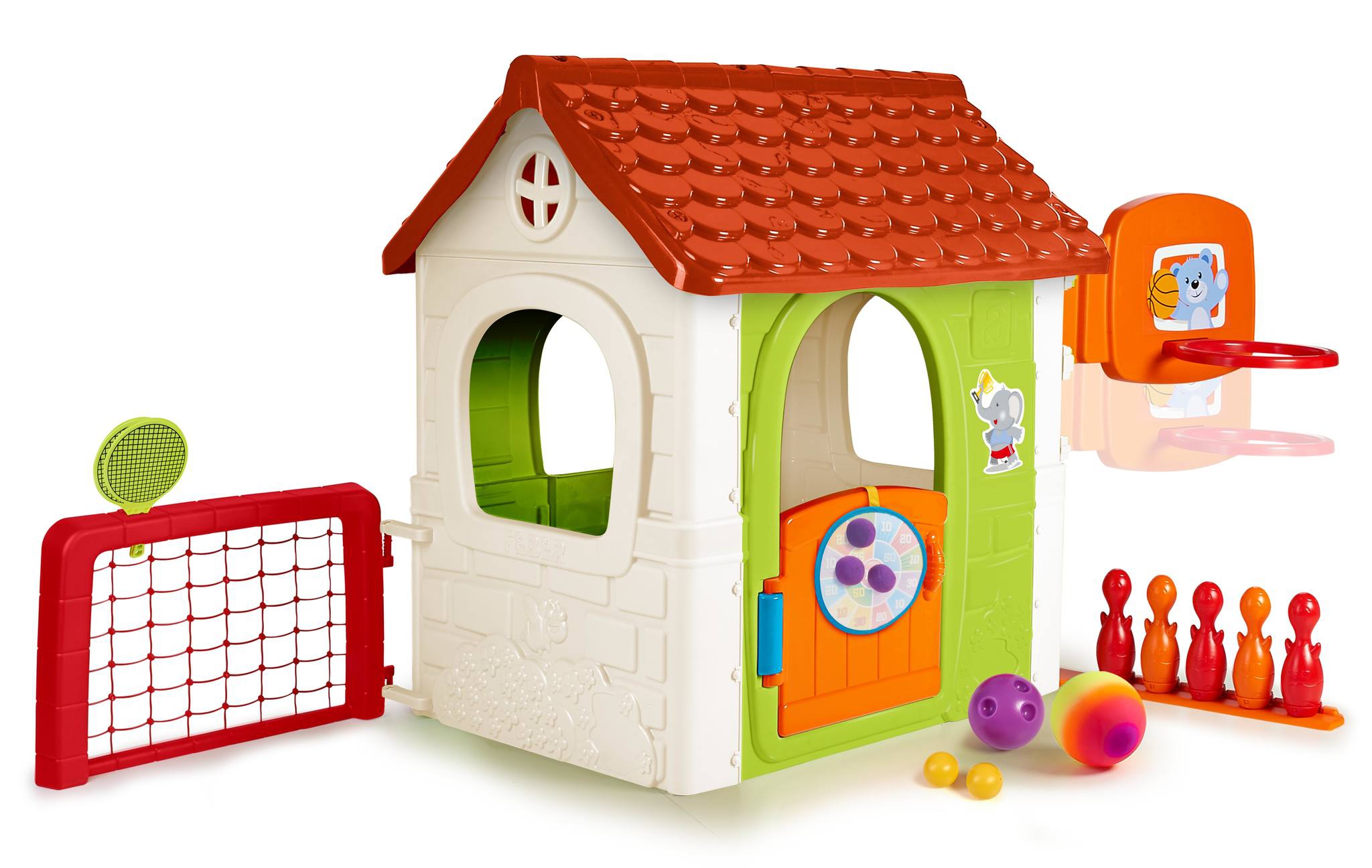 Feber višenamjenska kućica za igru ​​6 u 1