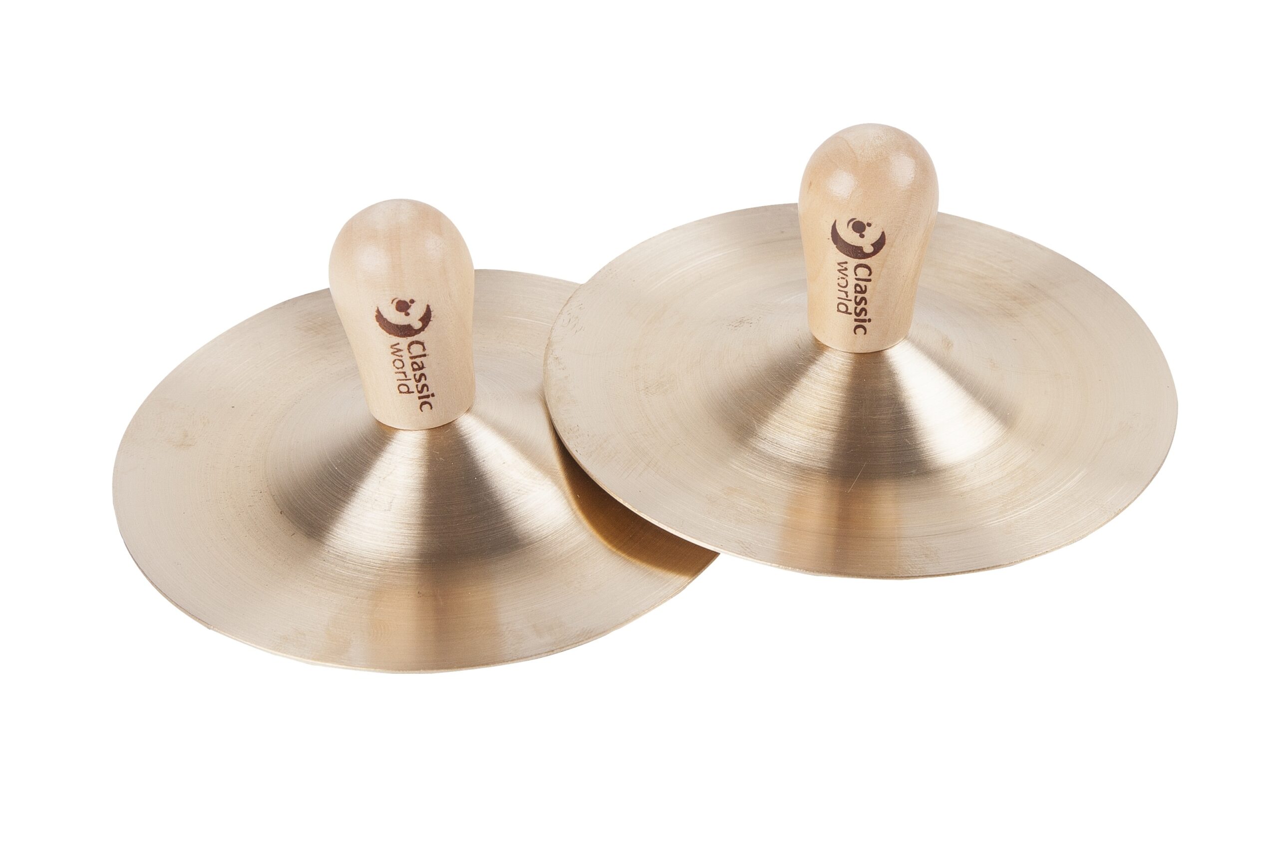 Classic World Edu glazbeni instrument: činele (9 cm) za djecu, 2 kom.