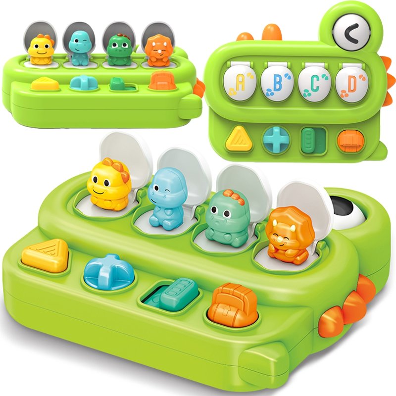 WOOPIE BABY Obrazovna igračka Pop-Up Dinosauri