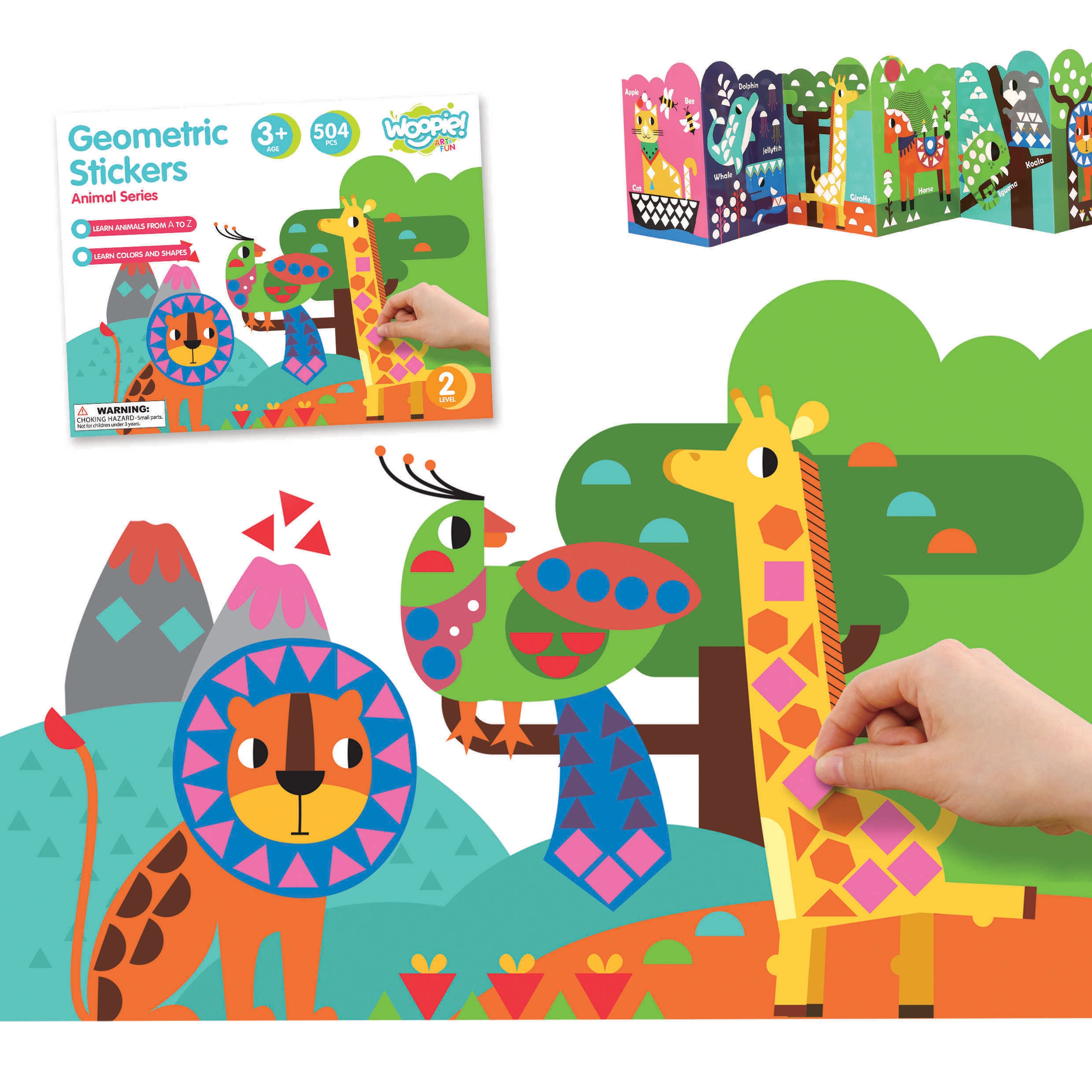 Woopie art & fun kreativni spomenar 504 el.