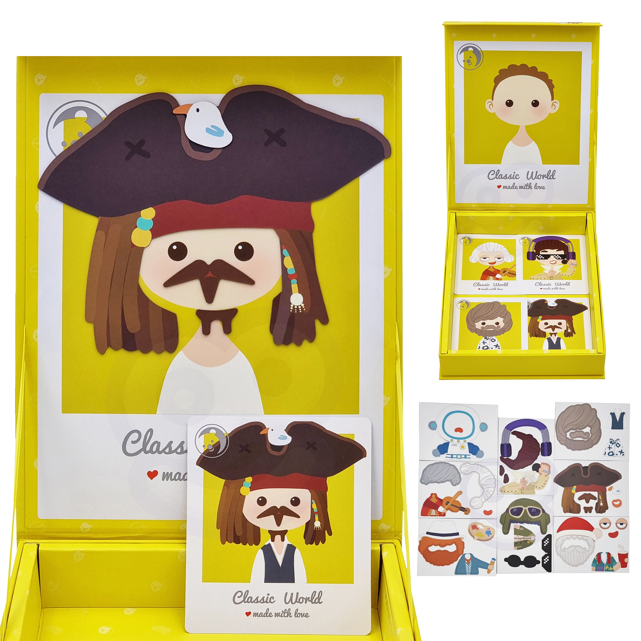 Classic World magnetna slagalica 32 el. 