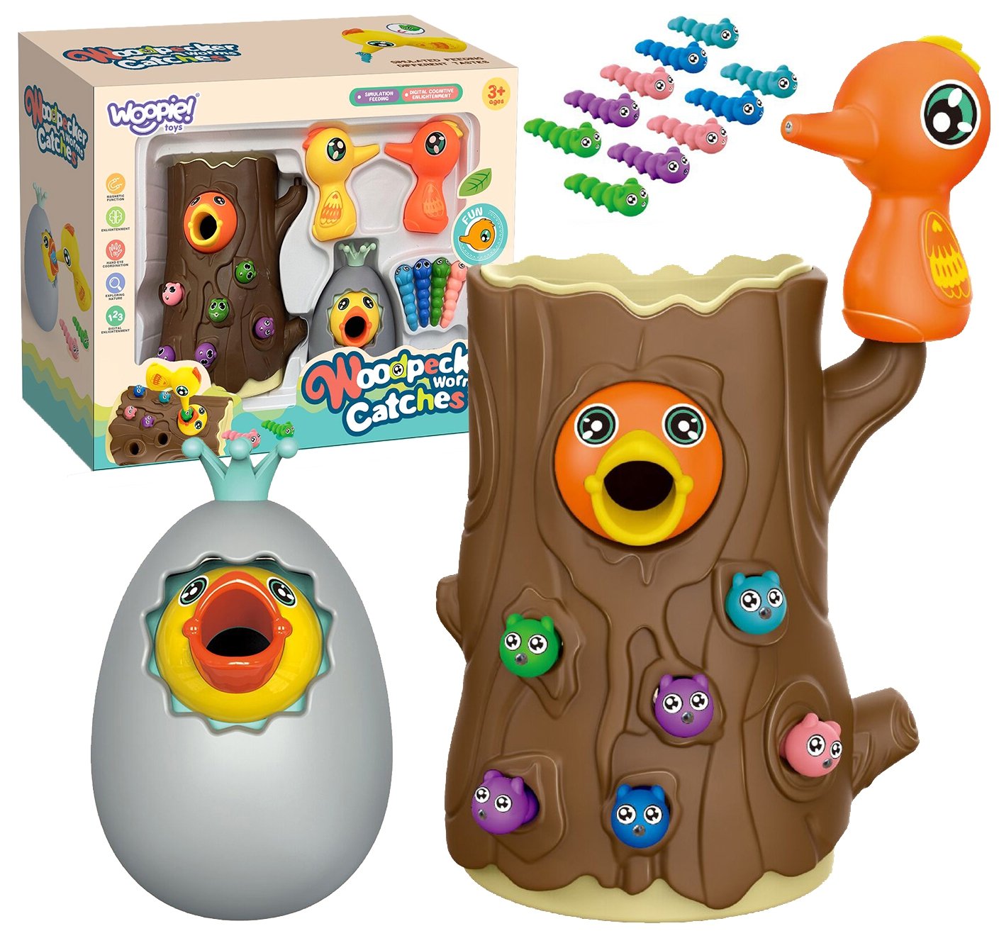 Woopie igra: Ulovi crvića + jaje