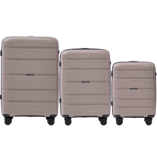 Set kofera WINGS HAWFINCH 3.0 CHAMPAGNE