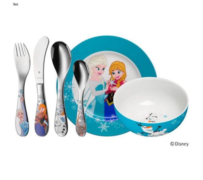Dječji set pribora za jelo Frozen 6 komada