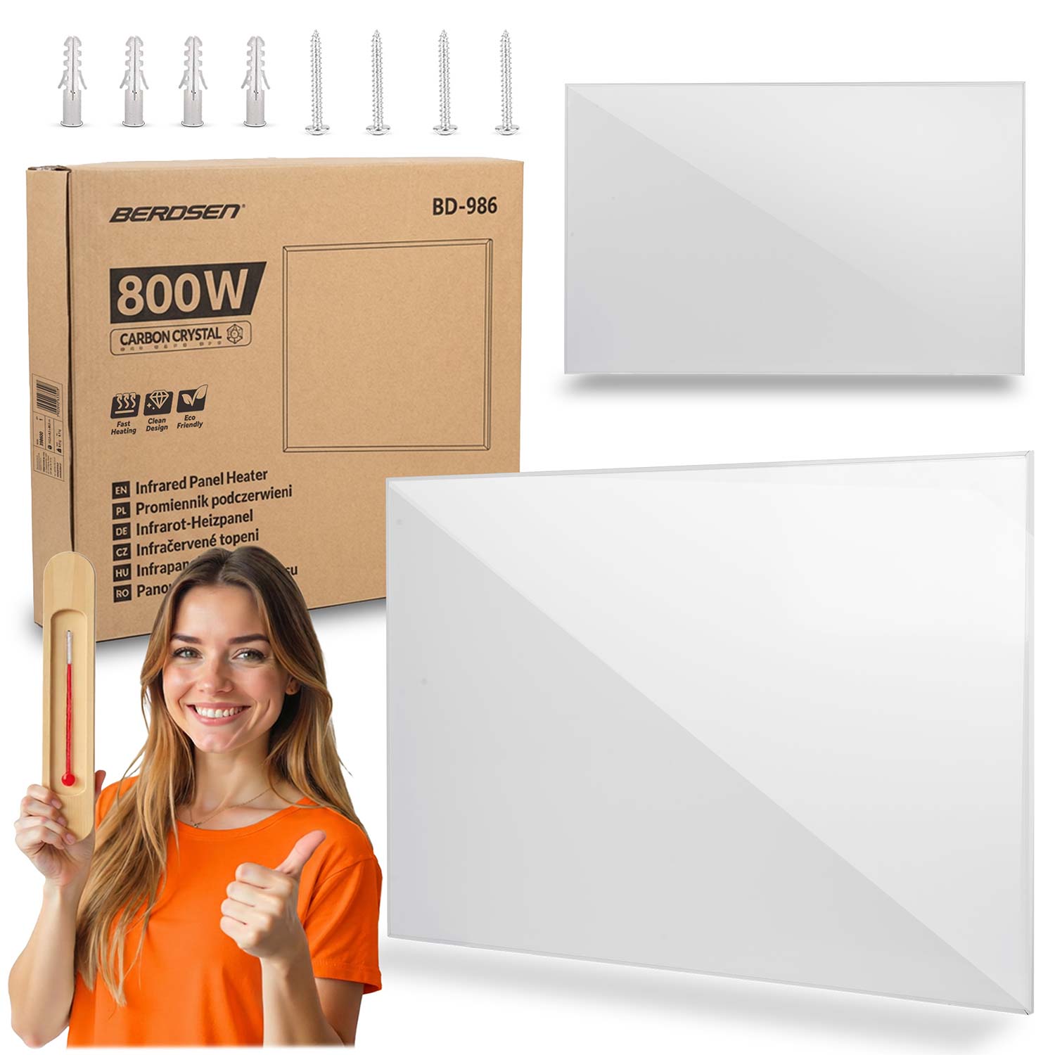 Infracrveni grijač 800W Berdsen BD-986