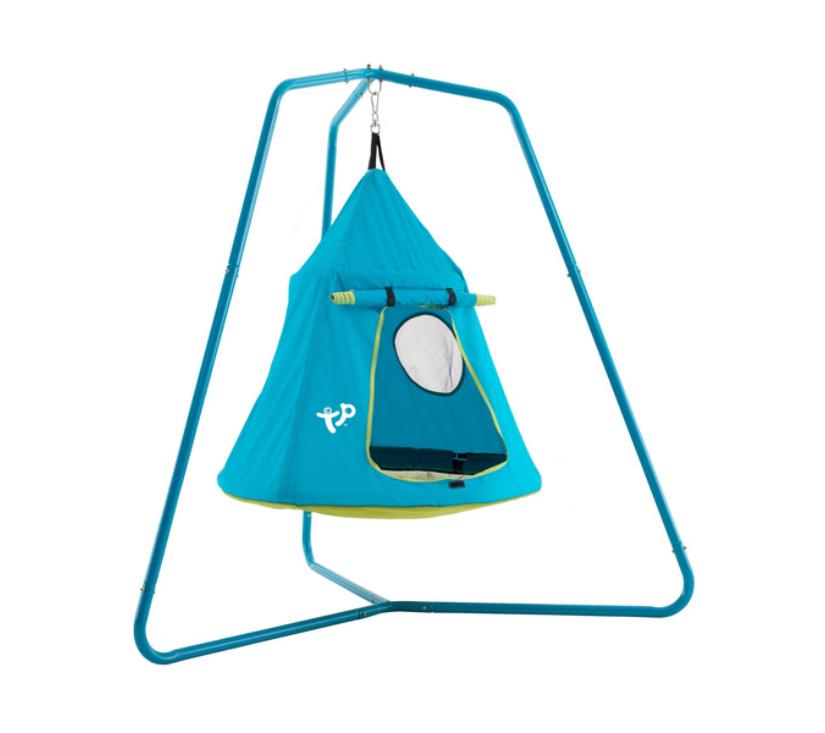 IGLO ljuljačka za djecu plava sa strukturom