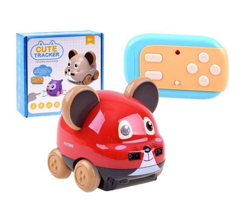 Interaktivni miš na daljinsko upravljanje crveni