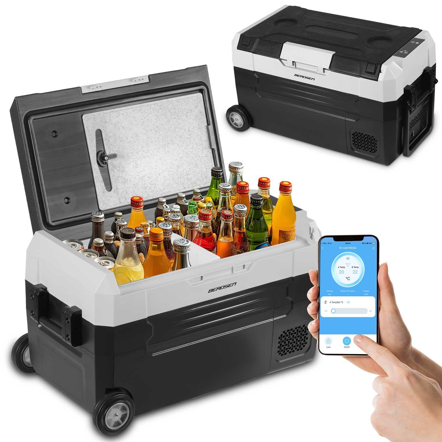 Icemax 400 Berdsen kompresorski putni hladnjak od 32 litre - crni