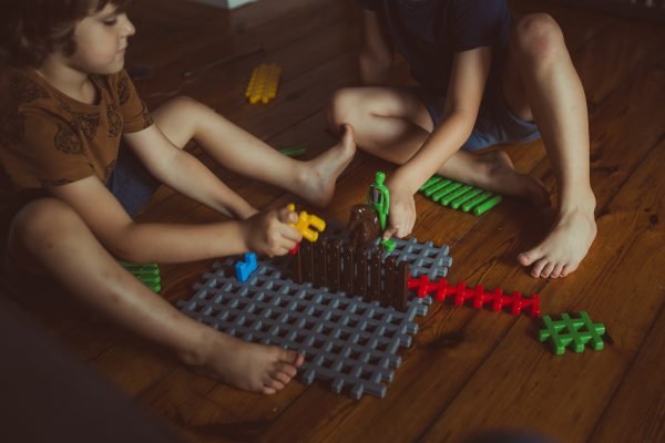 Marioinex set Waffle kockica divlji zapad 16kom.